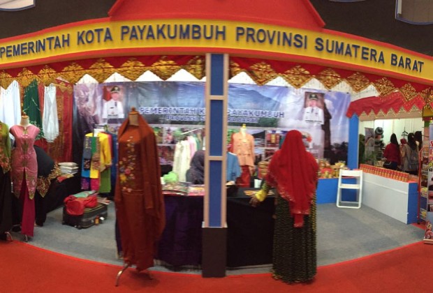 Stand Kota Payakumbuh diajang PRJ 2016. (Foto: DAK)