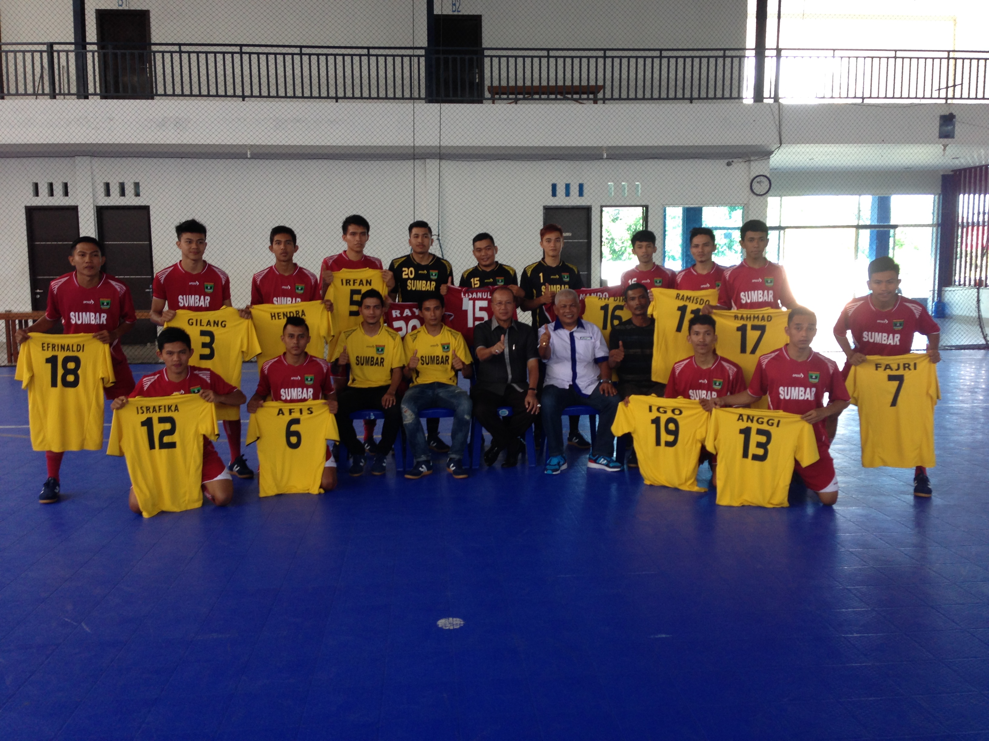 Tim Futsal PON Sumbar