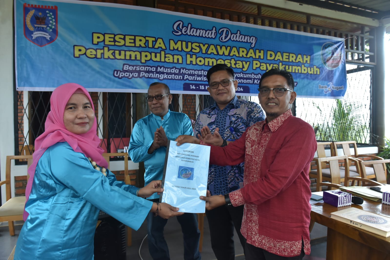 Musfirah Kembali Pimpin Perkumpulan Homestay Payakumbuh Periode 2024-2027